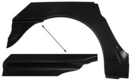 PLAATWERKDEEL Wielrand Achter R