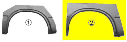 PLAATWERKDEEL Wielrand Korte Wielbas. L