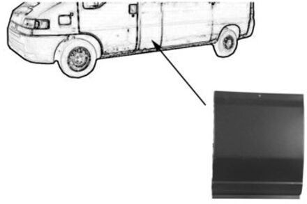 PLAATWERKDEEL Zijpaneel LWB VOOR