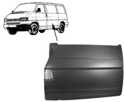 PLAATWERKDEEL Zijplaat Breedt 93cm L