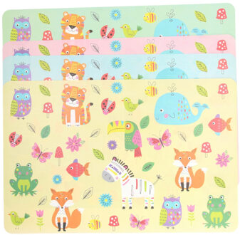 Placemat dieren, 12st.