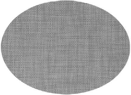 Placemat Maoli - ovaal - taupe - 48 x 35 cm - kunststof - onderlegger