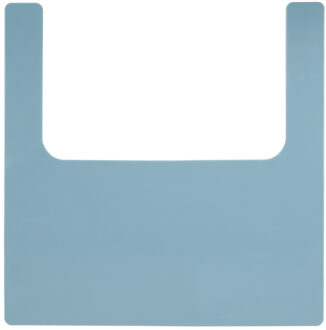 Placemat voor IKEA Kinderstoel - Pastelblauw - Hygiënisch en Duurzaam Pastelblauw / Blauw