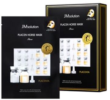 Placen Horse Mask Set Pure 30ml x 10 sheets