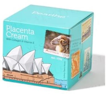 Placenta Cream With Collagen & Vitamin E 100g