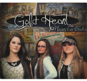 Places I've Been - Gold Heart