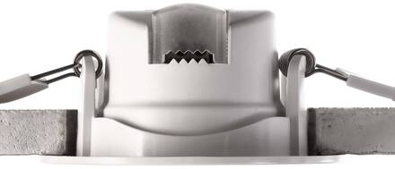 Plafond inbouwlamp SMD-68-230V, 2.700K, Ø8,5cm, zwart verkeerszwart (RAL 9017)