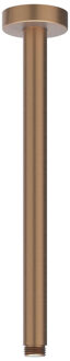 Plafondbuis - 30cm - 1/2" - Geborsteld mat koper PVD 6901655 Koper geborsteld
