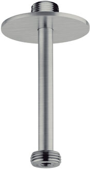 Plafondbuis Lagoo Nesso 10 cm RVS Geborsteld Nikkel Wit Chroom