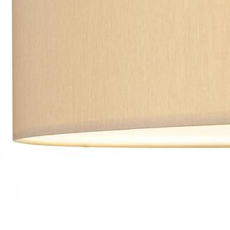 Plafondlamp Alea, melange wit, melangebruin