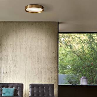 plafondlamp Berlin, Ø 30 cm, messingkleurig geanodiseerd messing geanodiseerd