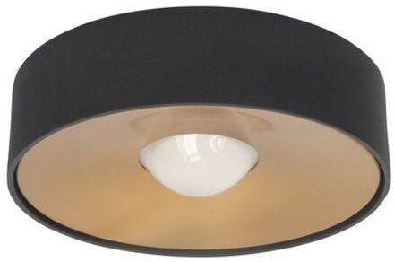 Plafondlamp Bright Ø 15 cm zwart goud