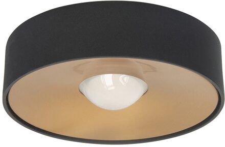 Plafondlamp Bright Ø 15 cm zwart goud