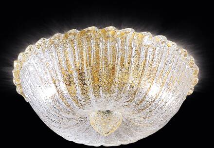 Plafondlamp Budino goud helder 30 cm helder, verguld