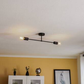 Plafondlamp Cambridge, 2-lamps, zwart