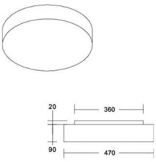 Plafondlamp Celtis Maxi, E27, chintz, stofgrijs stoffig grijs