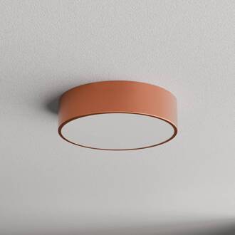 Plafondlamp Cleo 300, koper, sensor, IP54, Ø 30 cm, metaal