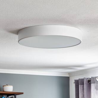 Plafondlamp Cleo 500, wit, sensor, IP20, Ø 50 cm, metaal