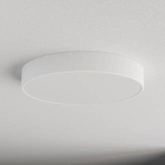 Plafondlamp Cleo 500, wit, sensor, IP54, Ø 50 cm, metaal