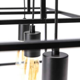 Plafondlamp Cubic³ 3384, 3-lamps, zwart