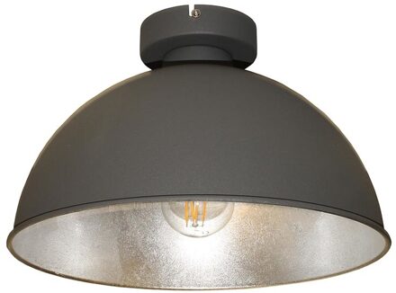 Plafondlamp Curve Ø 31 cm grijs-zilver
