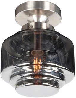 Plafondlamp Deco Cambridge mini rook Zilver