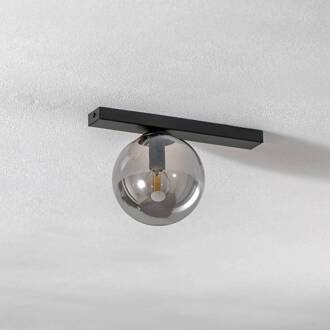 Plafondlamp Fit, zwart/grafiet, 1-lamp zwart, grafiet