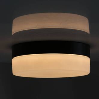 Plafondlamp Ikaro Ø 18 cm IP44 zwart