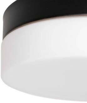 Plafondlamp Ikaro Ø 24 cm IP44 zwart