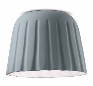Plafondlamp Madame Gres keramiek hoogte 29 cm, grijs