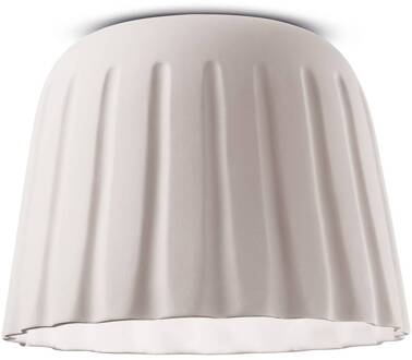 Plafondlamp Madame Gres keramiek hoogte 29 cm, wit