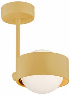 Plafondlamp Mado van staal, goud, 1-lamp