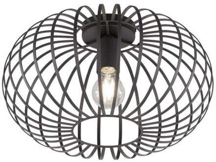 Plafondlamp Mocca Zwart ⌀40cm E27 60w