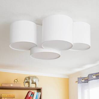 Plafondlamp Mona 4-lamps, wit