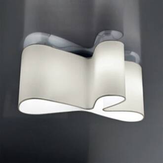 Plafondlamp Mugello wit aluminium