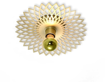 Plafondlamp Ombra Ø 30 cm mat goud
