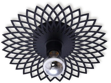 Plafondlamp Ombra Ø 30 cm zwart