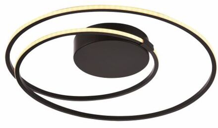 Plafondlamp Ophelia Mat Zwart 45cm