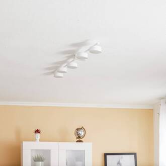 Plafondlamp Pills V, wit, 5-lamps