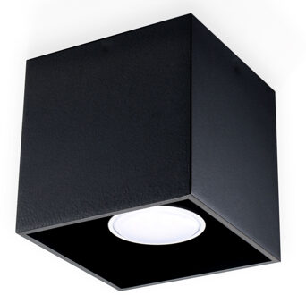 Plafondlamp Quad zwart