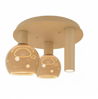 Plafondlamp Riva 3 lichts Ø 35 cm quartz