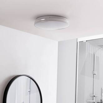 plafondlamp Silvryn chroom/wit kunststof 3000K wit, chroom