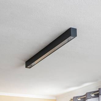 Plafondlamp Straight grafiet 92 cm