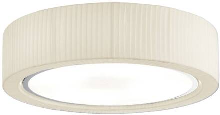 plafondlamp Urban, zilver/crèmekleurig, Ø 60 cm zilver, crème