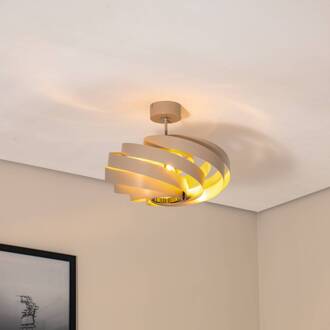 Plafondlamp Vento, beige, Ø 50 cm