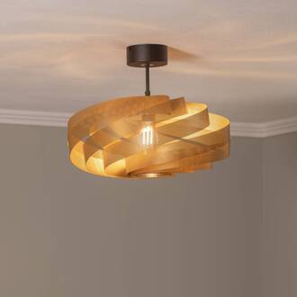 Plafondlamp Vento, goudkleurig, Ø 50 cm