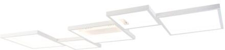Plafondlamp wit incl. LED 3 staps dimbaar 5-lichts - Lejo