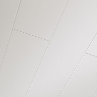 Plafondpanelen MDF Sanimex Mat Wit 260 cm x 28,5 cm x 1,2 cm (Doosinhoud: 2,26 m2)