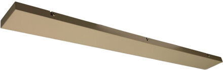 Plafondplaat 90 x 9 cm zonder gaten beige