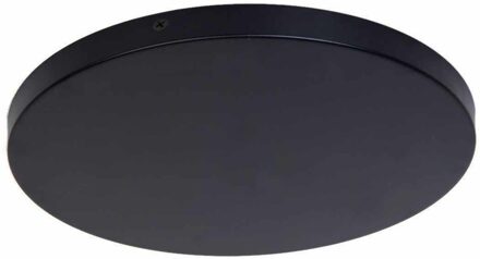 Plafondplaat Mat Zwart 45cm Ø